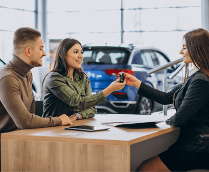 Salesperson Closing Deal